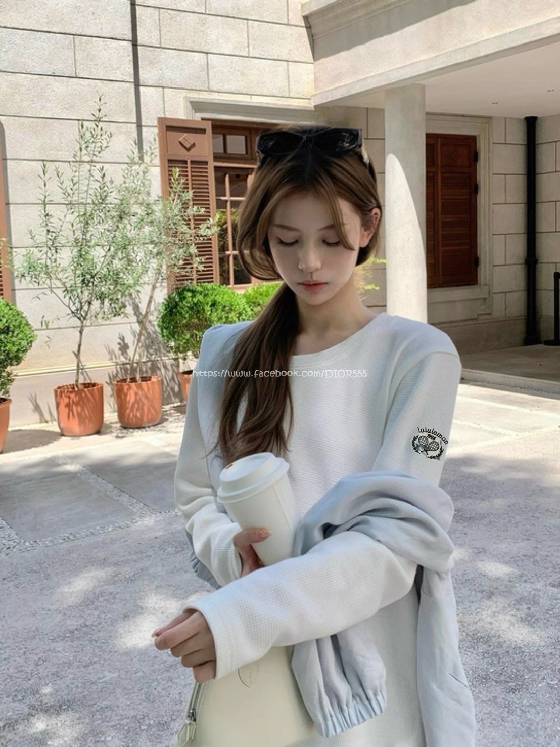 LULU華夫格長袖上衣 LULU華夫格長袖上衣