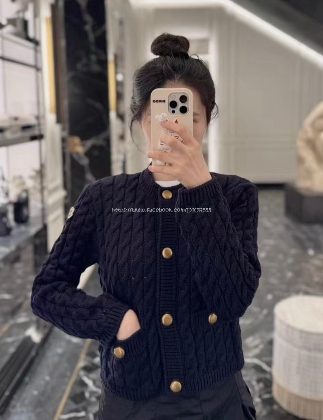 moncler 小針織外套