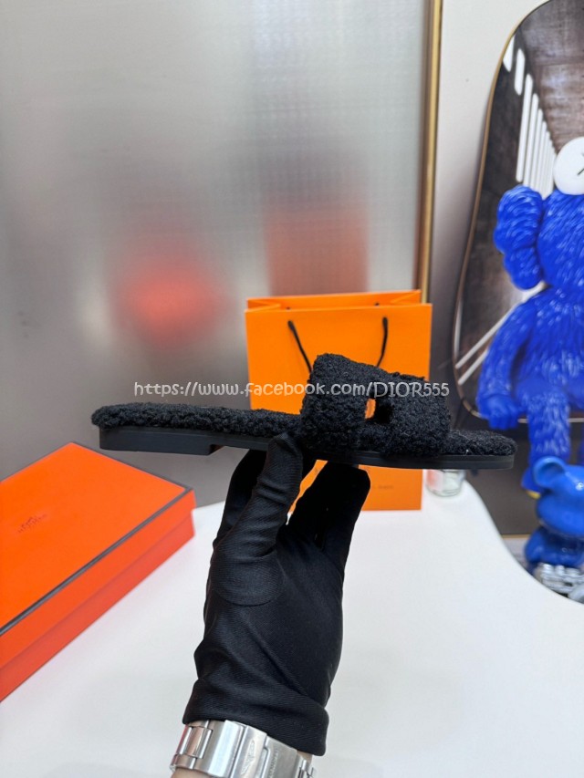 愛馬仕厚厚羊羔毛12