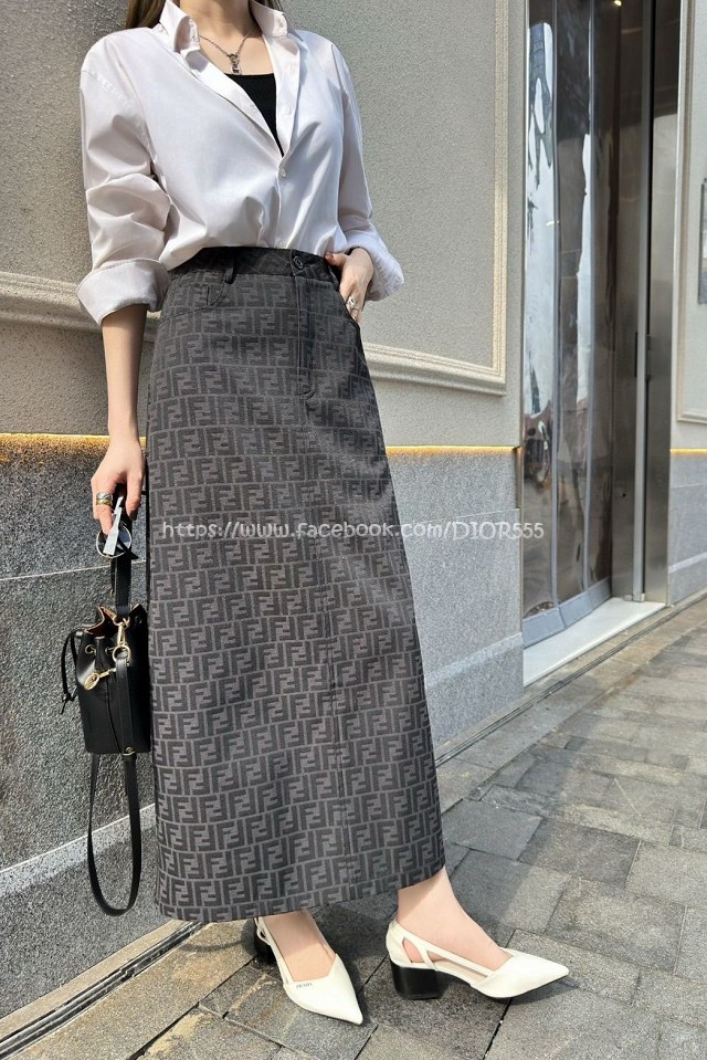 Fendi中長長裙 Fendi中長長裙