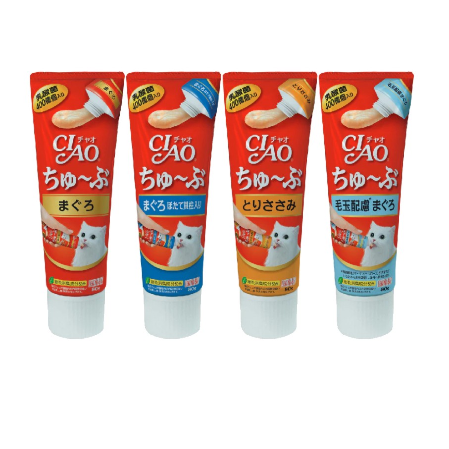 CIAO 啾嚕肉泥膏 柴魚片 宗田鰹燒魚柳條