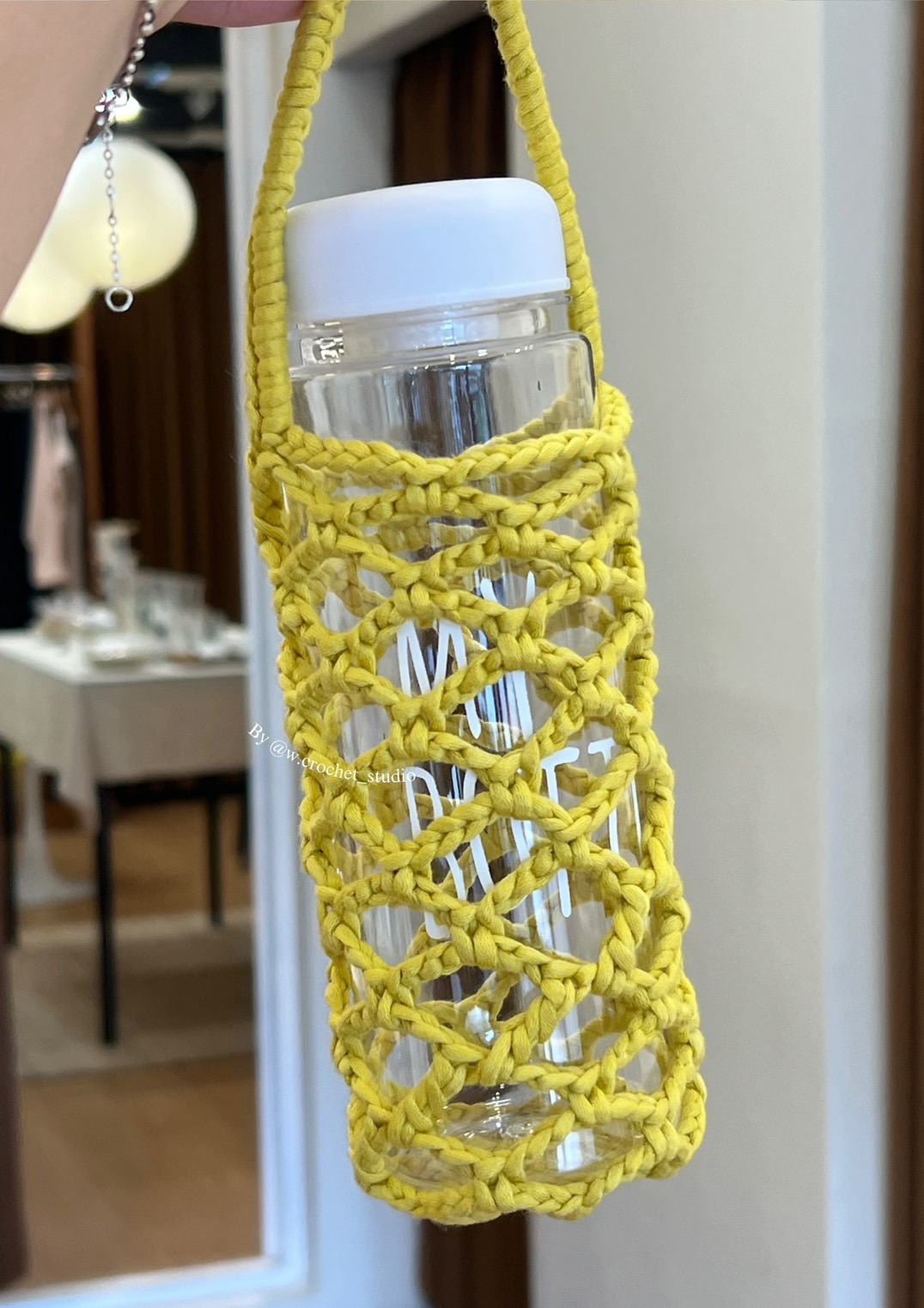 小網兜鉤織杯套