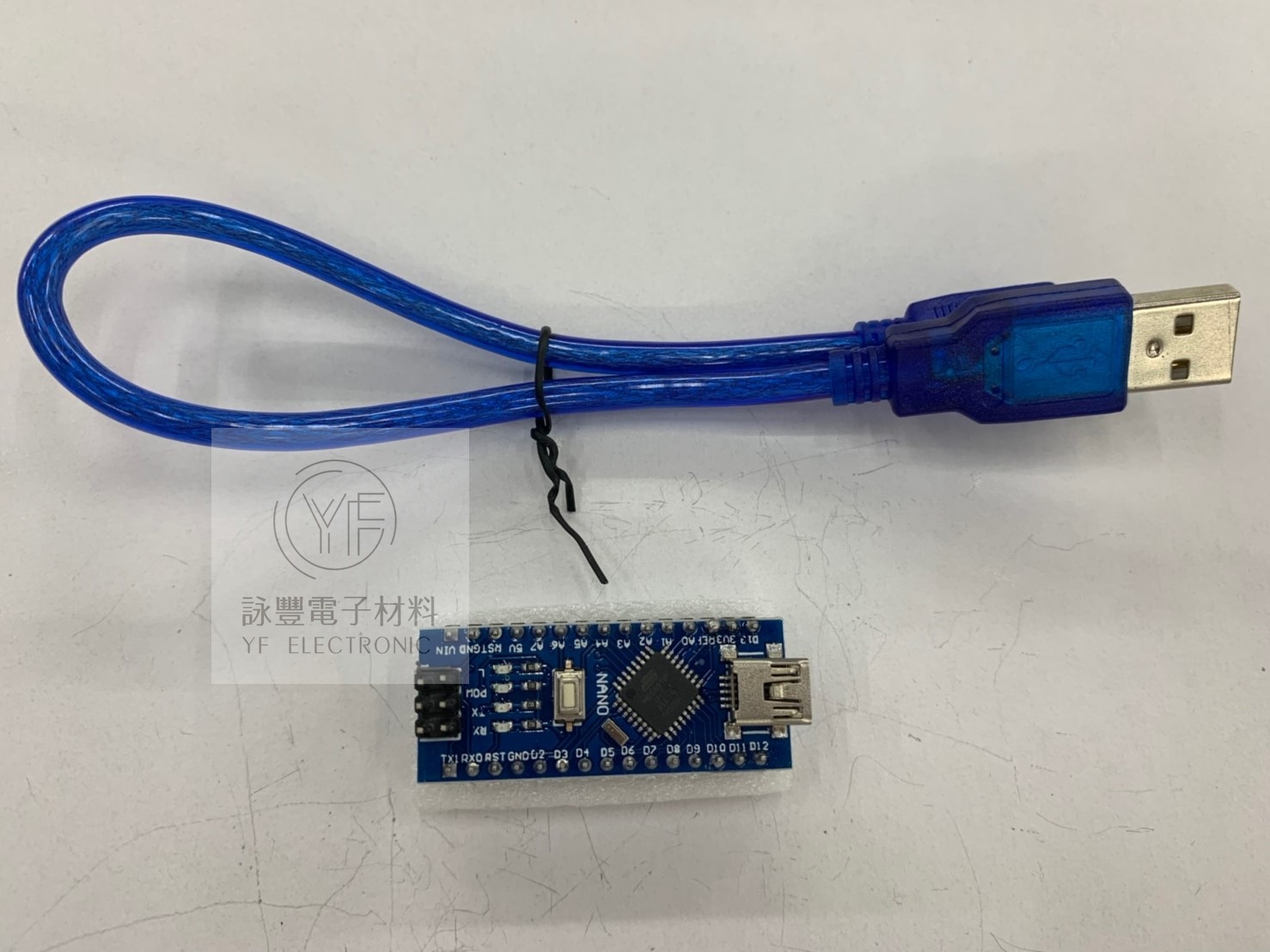 Arduino Nano V30 Atmega328p附usb線 Arduino、學生實習套件 所有商品 詠豐電子 9111