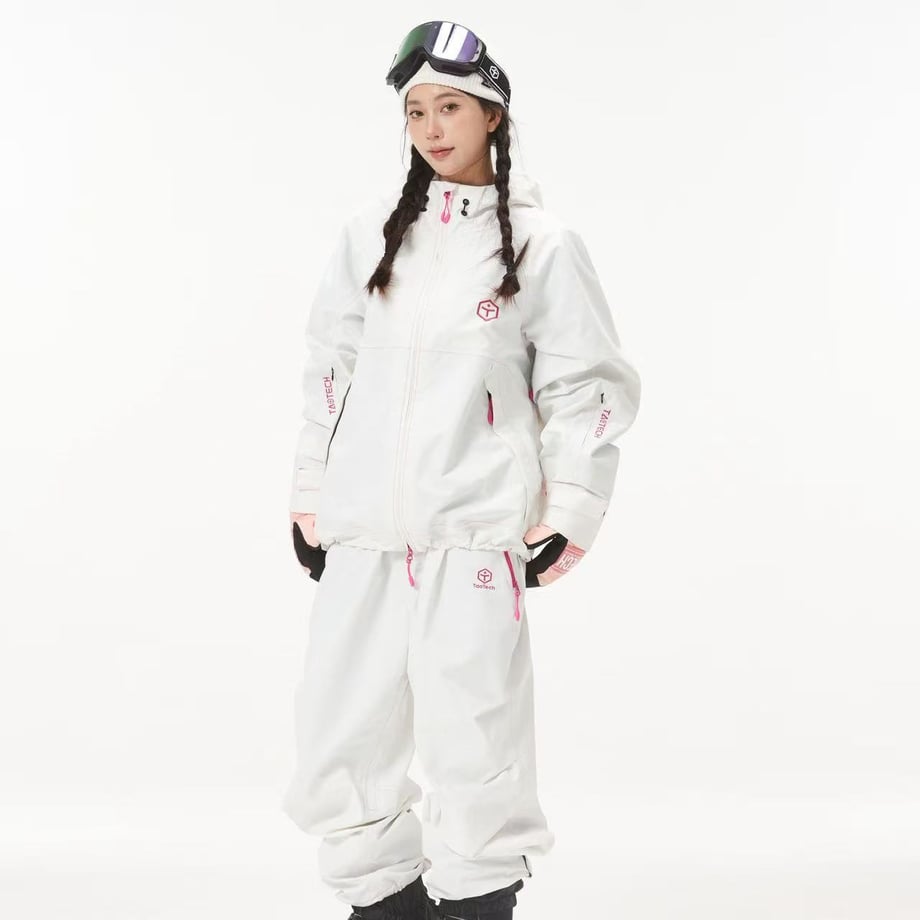 Taotech|3L 全拉鍊寬鬆硬殼雪服16