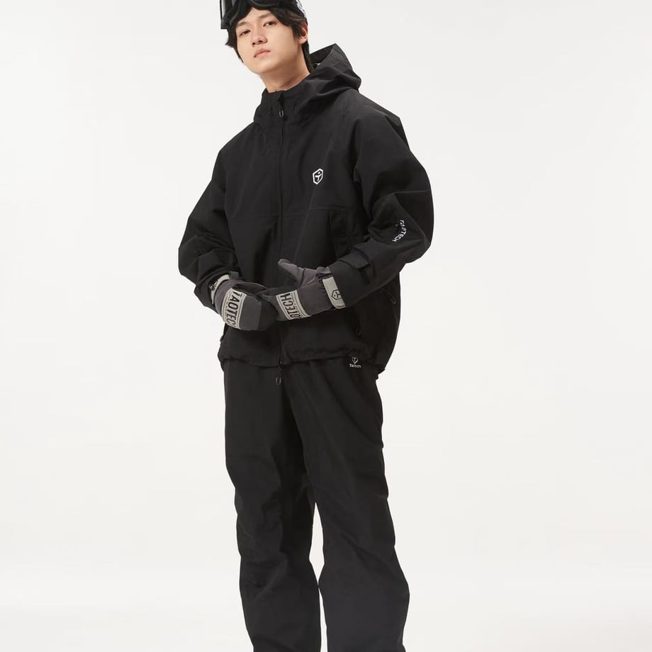 Taotech|3L 寬鬆硬殼背帶褲11