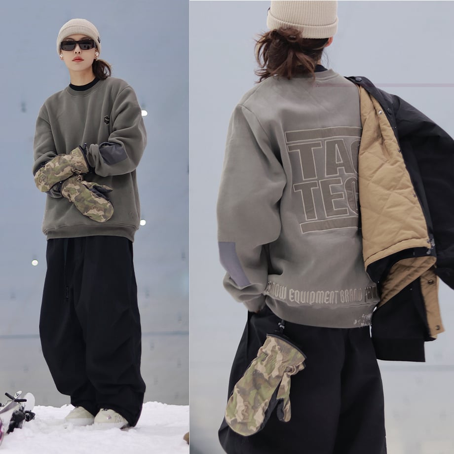 Taotech|保暖圓領衛衣2