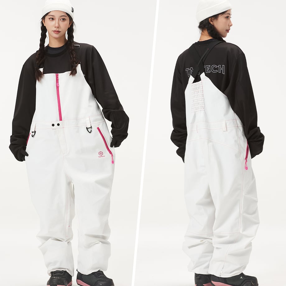 Taotech|3L 寬鬆硬殼背帶褲7