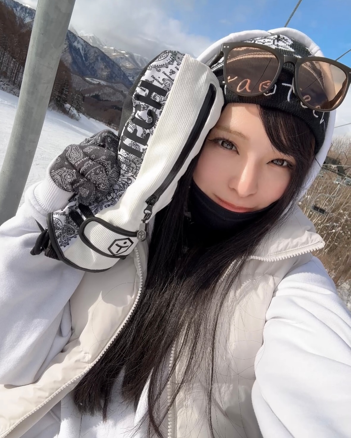 Taotech|豎拉鍊滑雪手套8