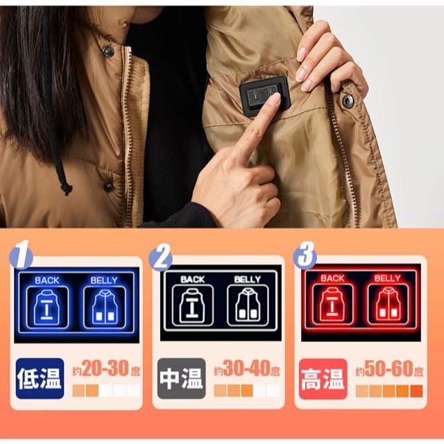 Taotech|寬鬆電加熱背心5