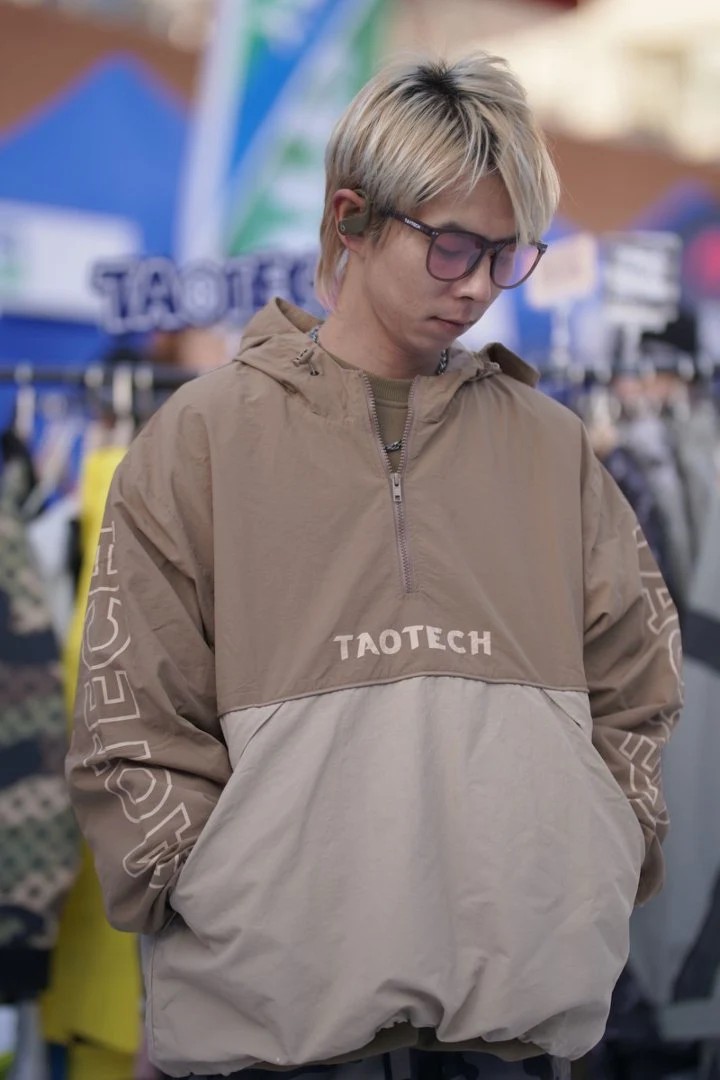 Taotech|輕量防潑水日式寬鬆薄款連帽長袖**預購10