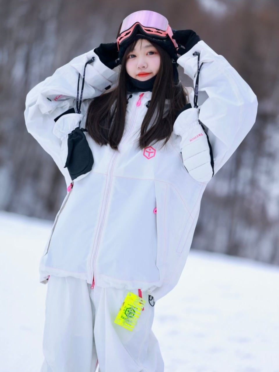 Taotech|3L 全拉鍊寬鬆硬殼雪服10