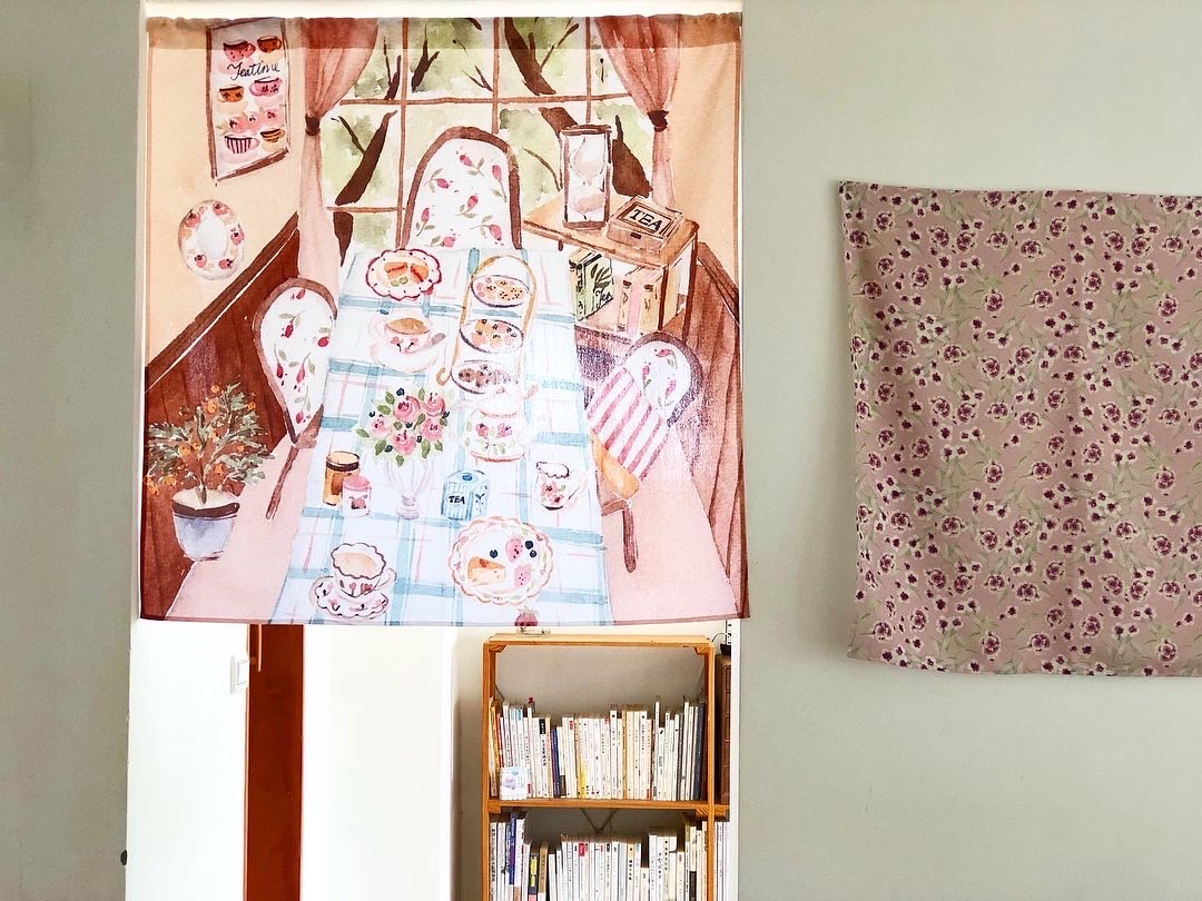 愛麗絲的茶會門簾｜Ariselin Design 其他周邊｜