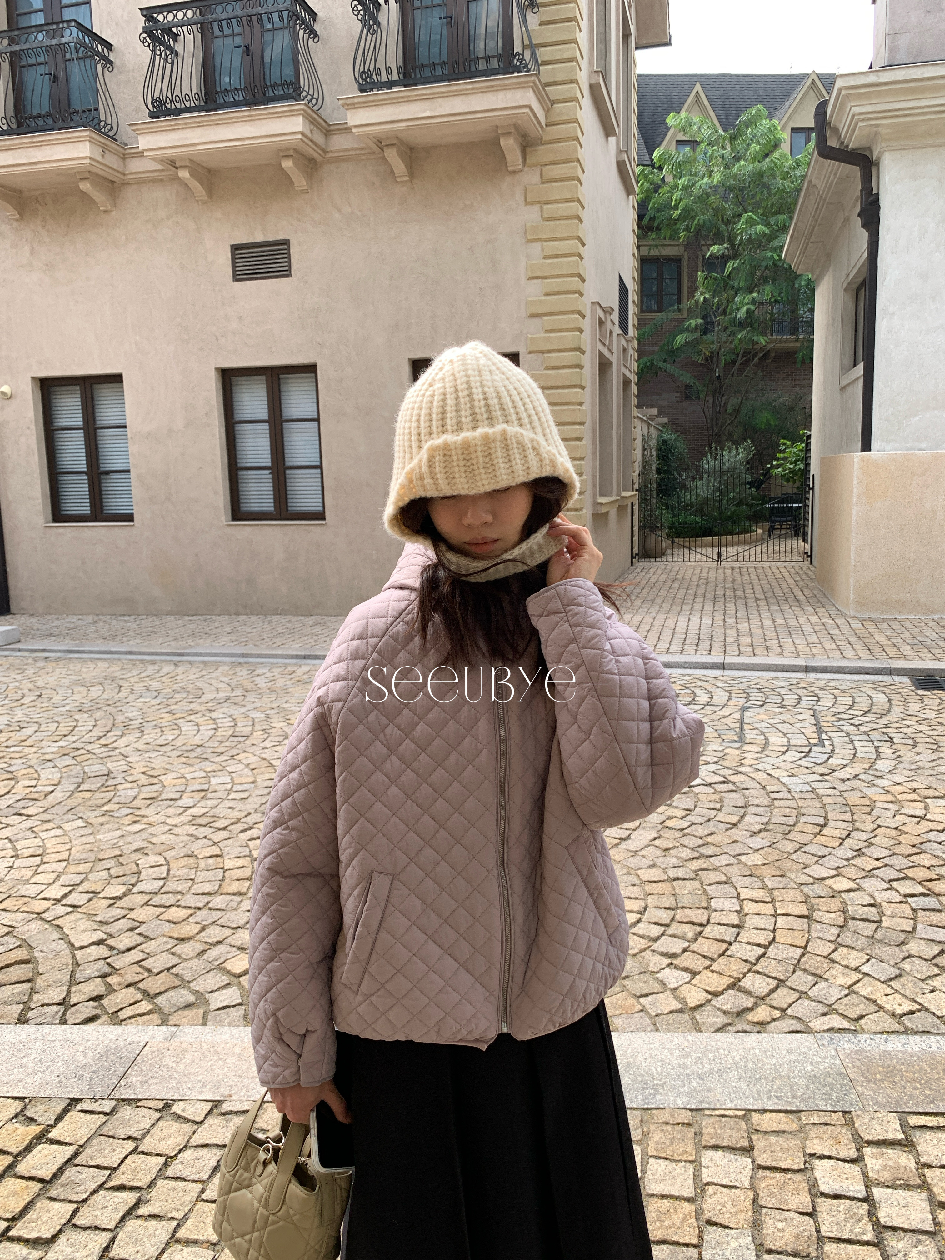 菱格羽絨服三色 超實穿又可愛