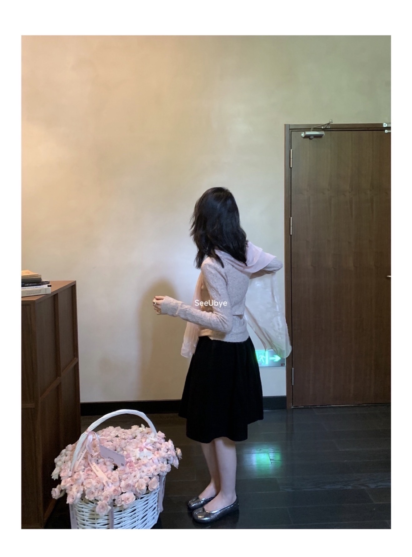 燈芯絨五分裙9