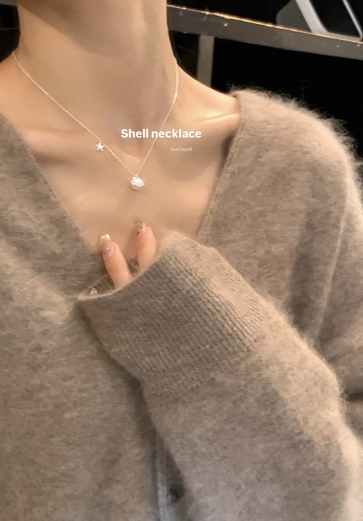 韓國代購🇰🇷真貝珠｜925純銀項鍊
