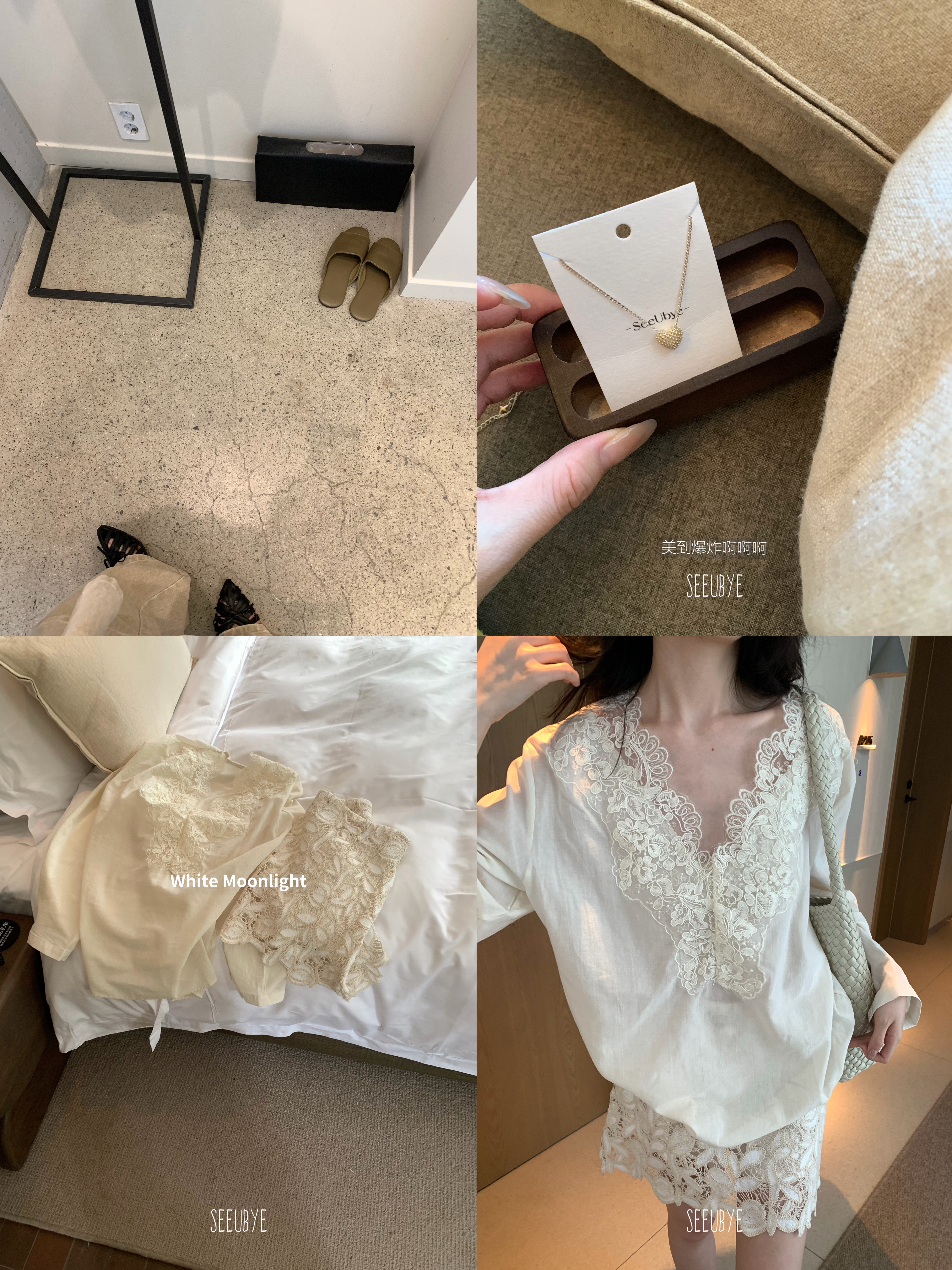 意式|手工勾花上衣4