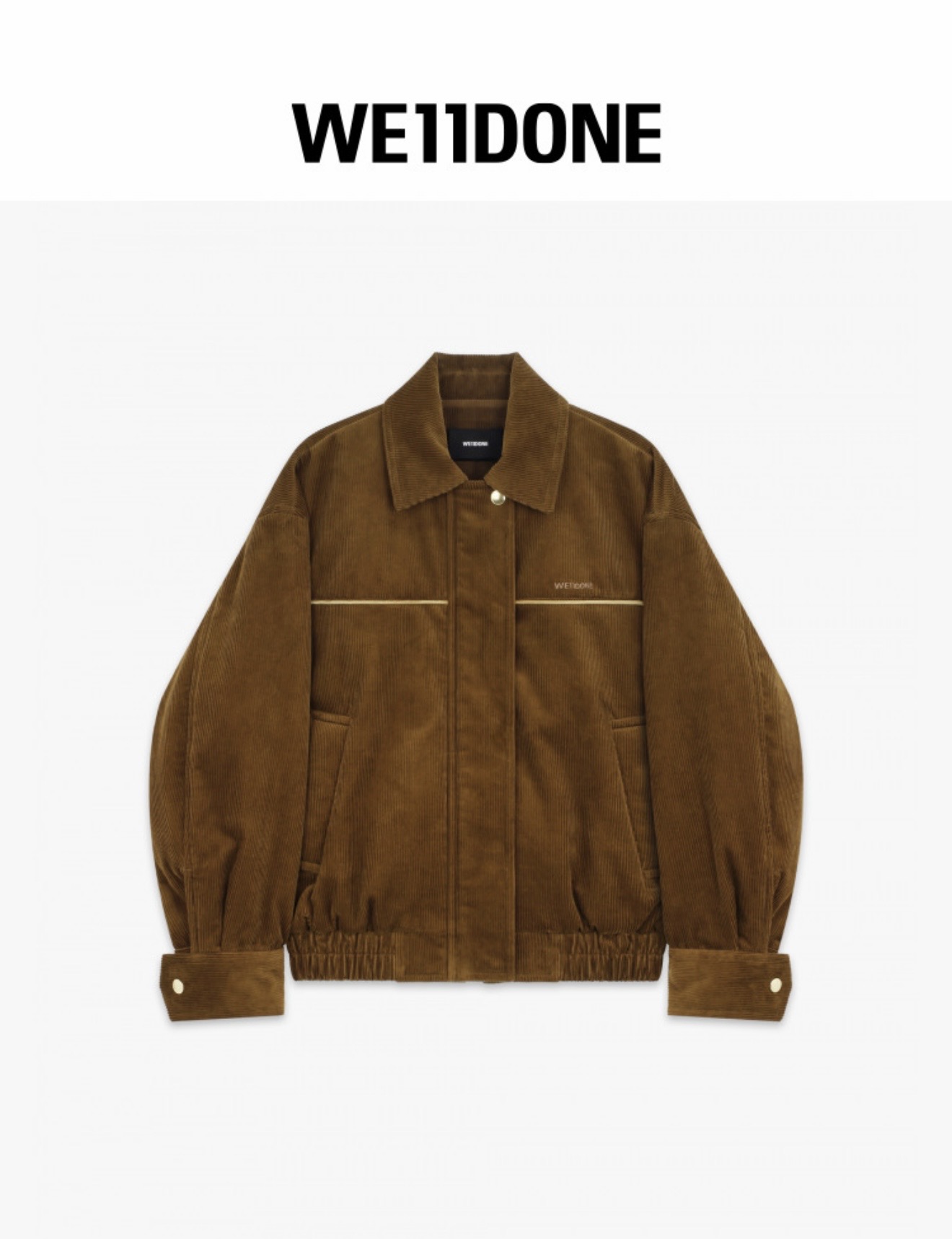 We11done燈芯絨哈靈頓夾克「正品代購」