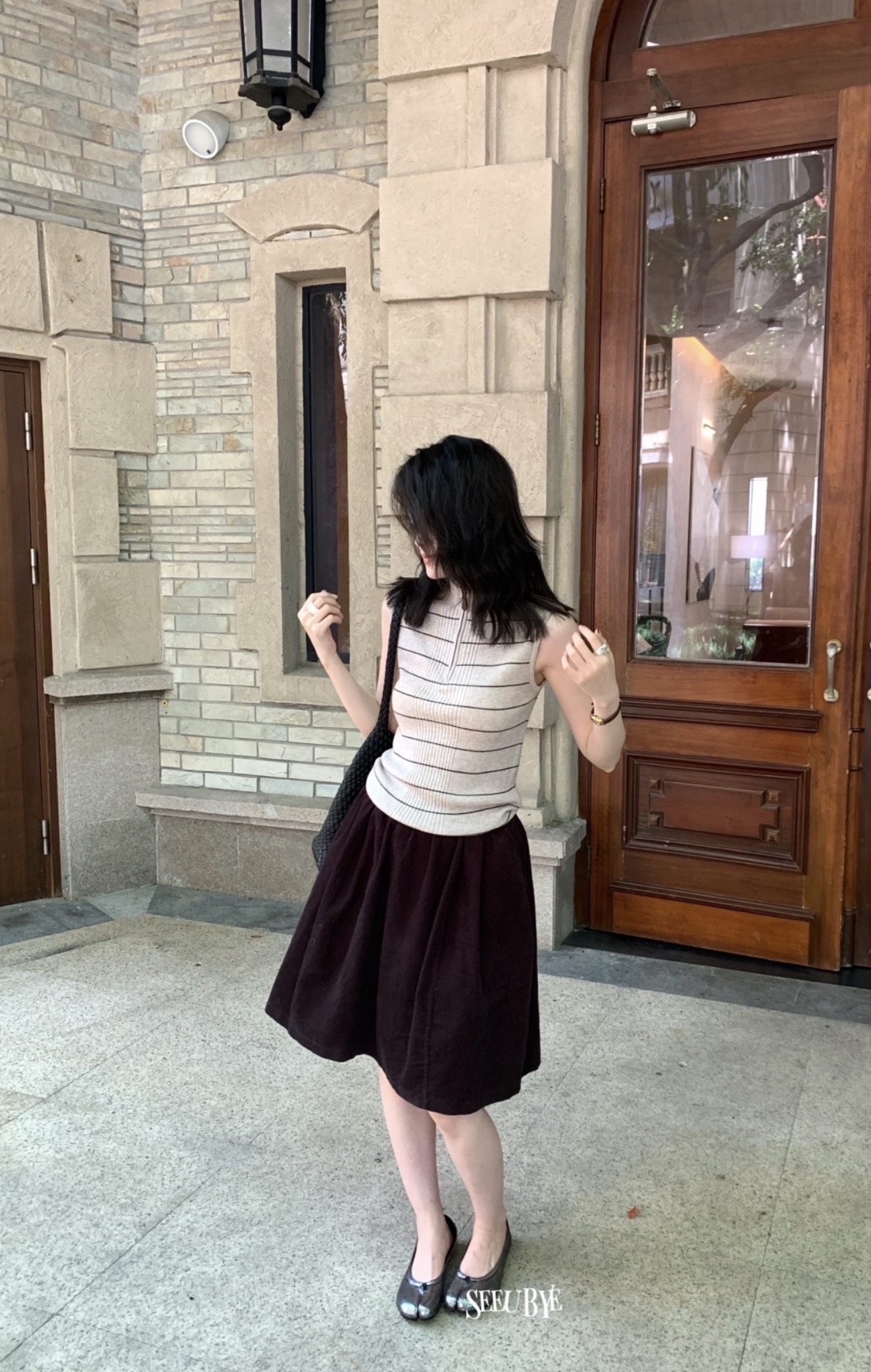 老錢風無袖拉鍊背心10