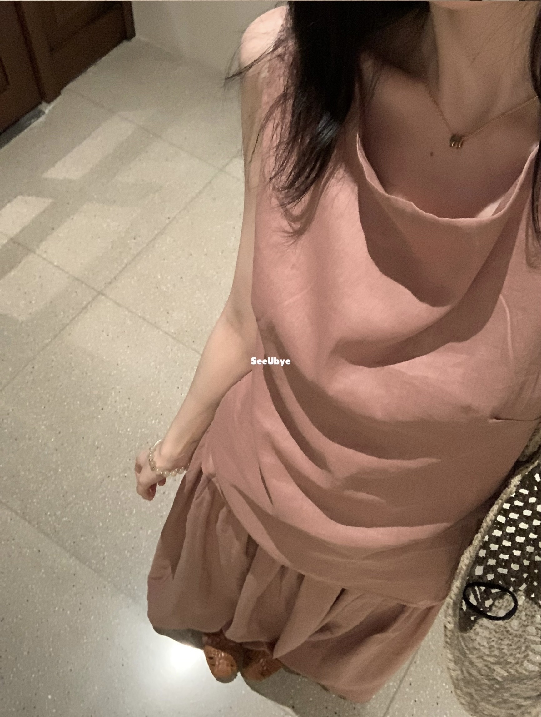 法式乾枯玫瑰連身裙5