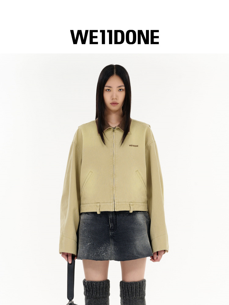 We11done巴恩風褪色效果工裝夾克「正品代購」