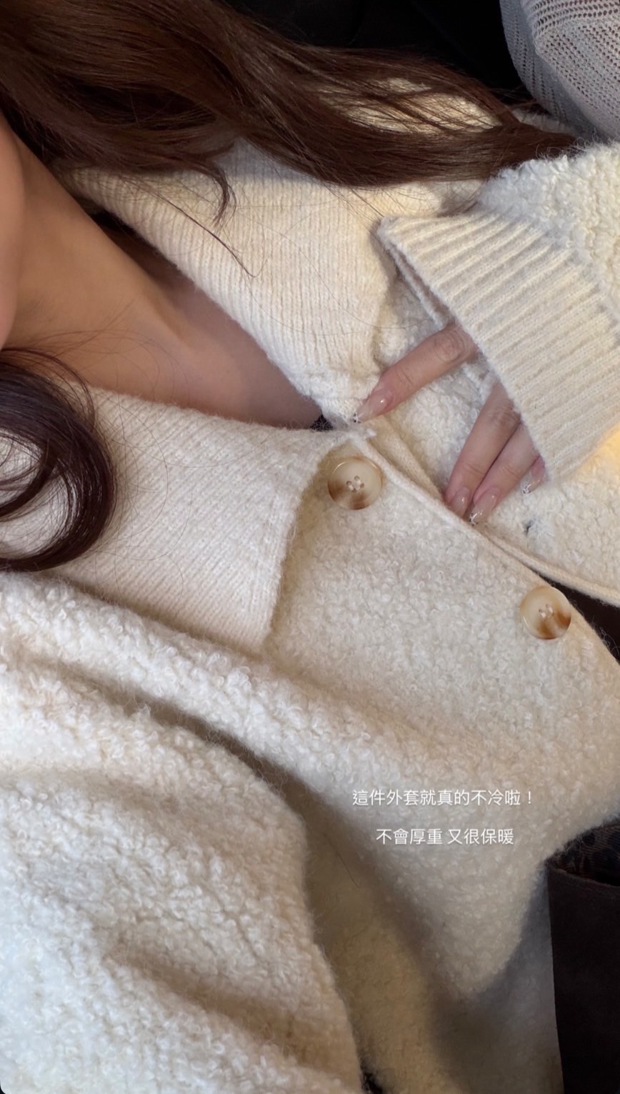 Q108 翻領毛呢外套