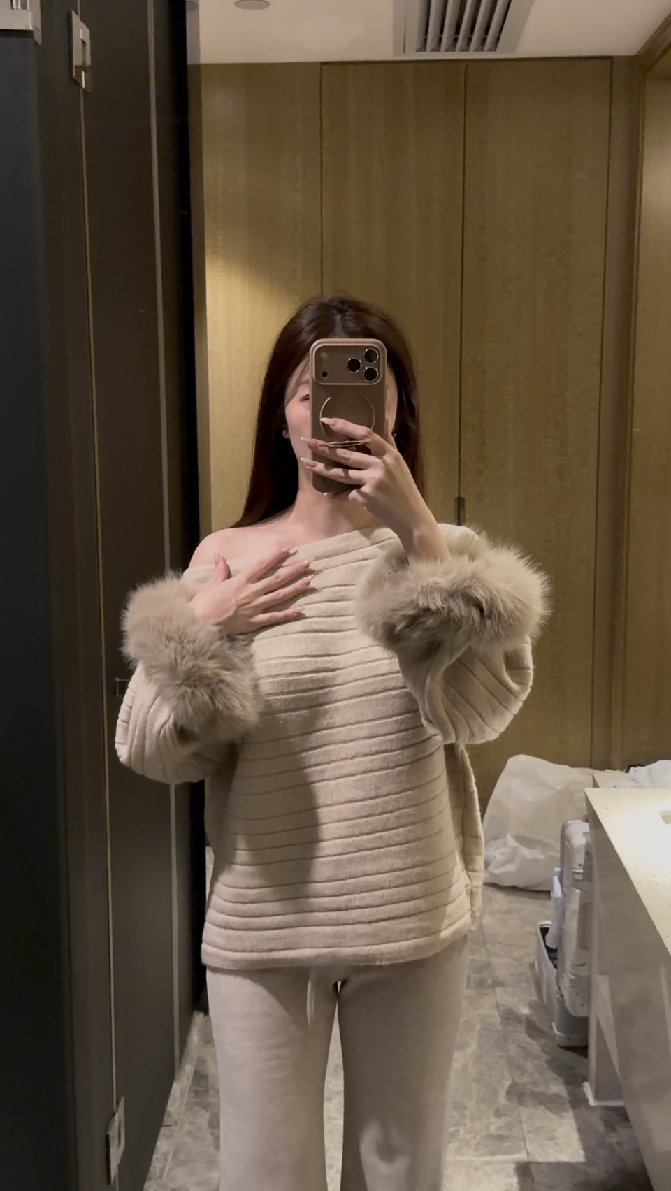 L110 絨袖柔暖套裝