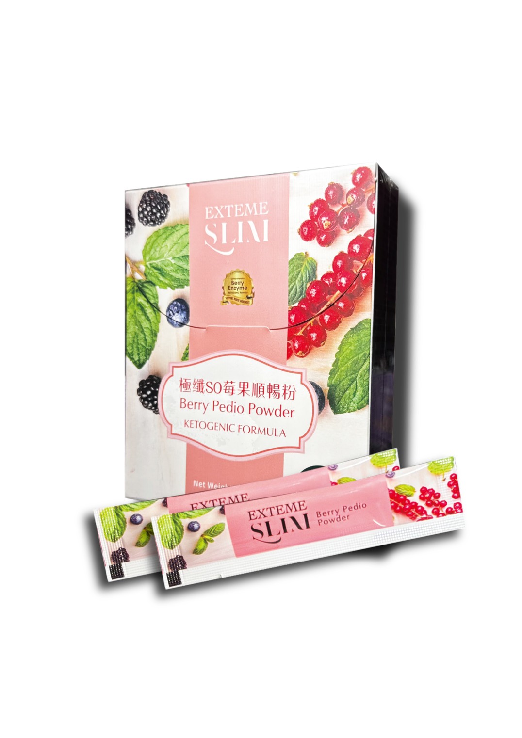 【InMARCH茵瑪奇】極纖SO莓果順暢粉(3g*30條/盒)1