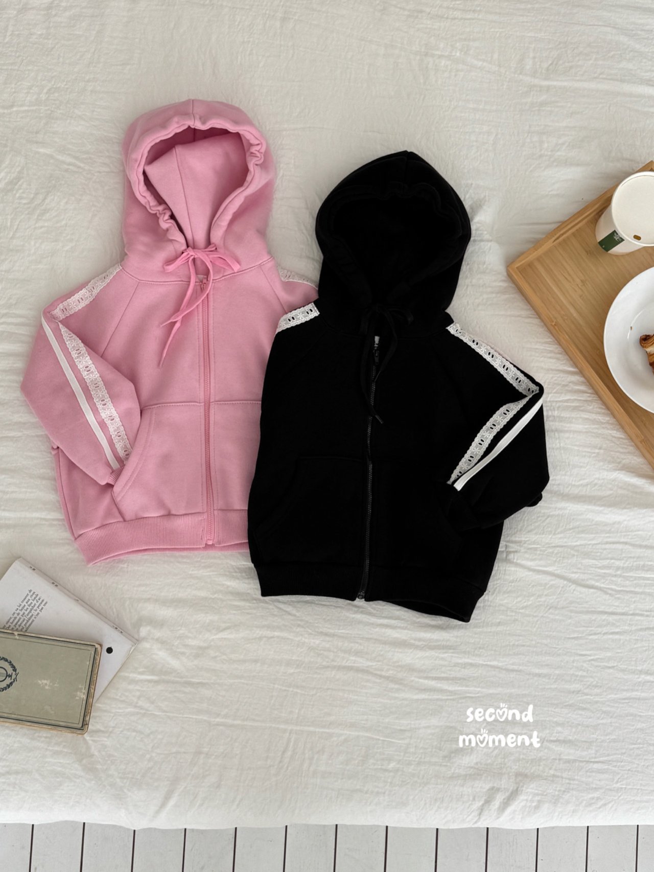 117725側邊線條連帽外套(兩色)