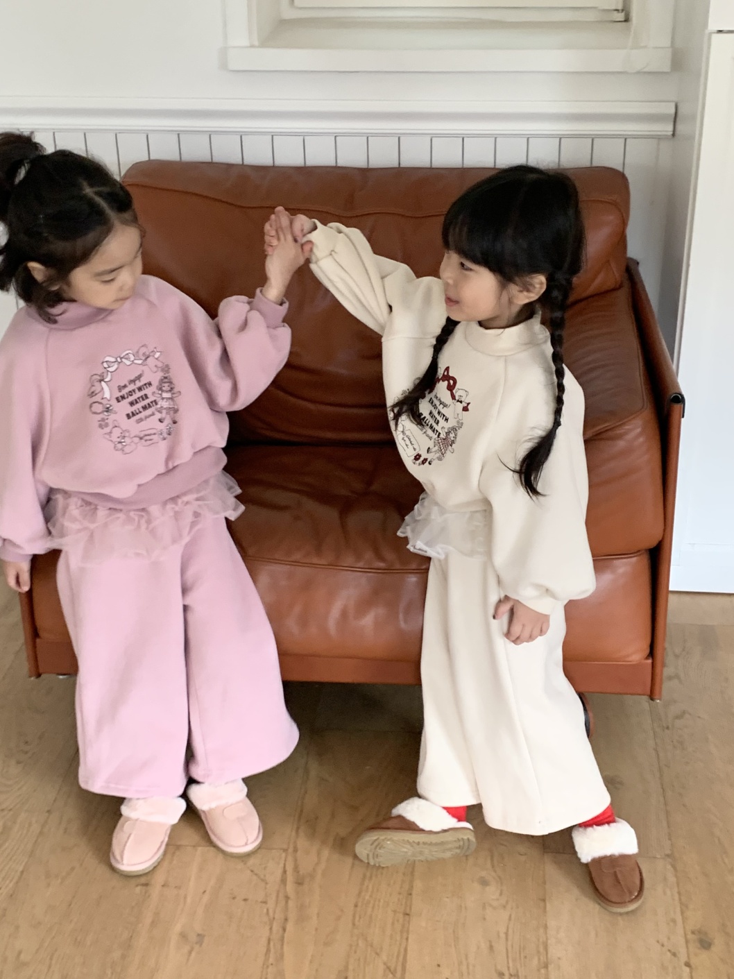 11221插畫上衣(兩色)