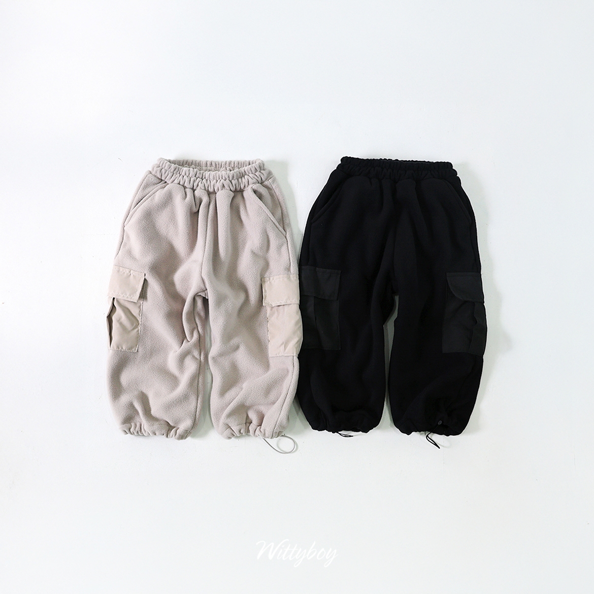 42836抽繩休閒褲(兩色)