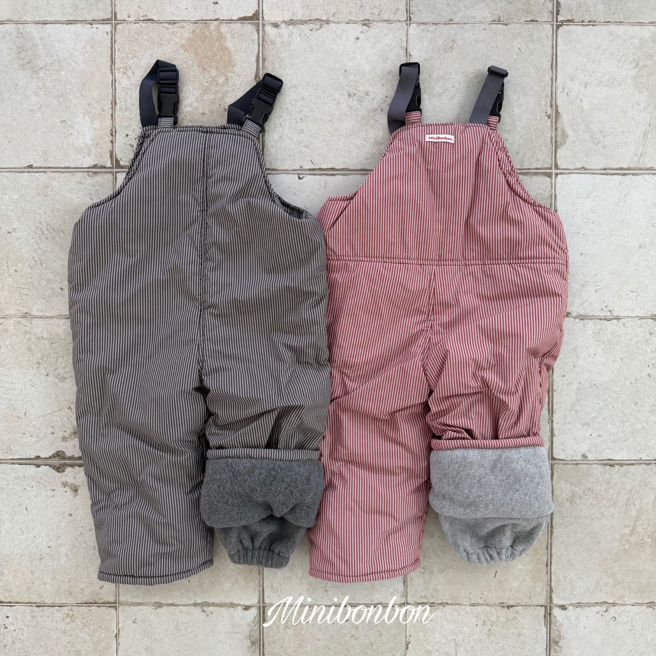 46829直紋連身褲(兩色)