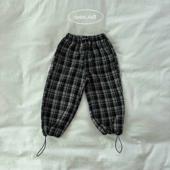 66032格子抽繩褲(兩色)