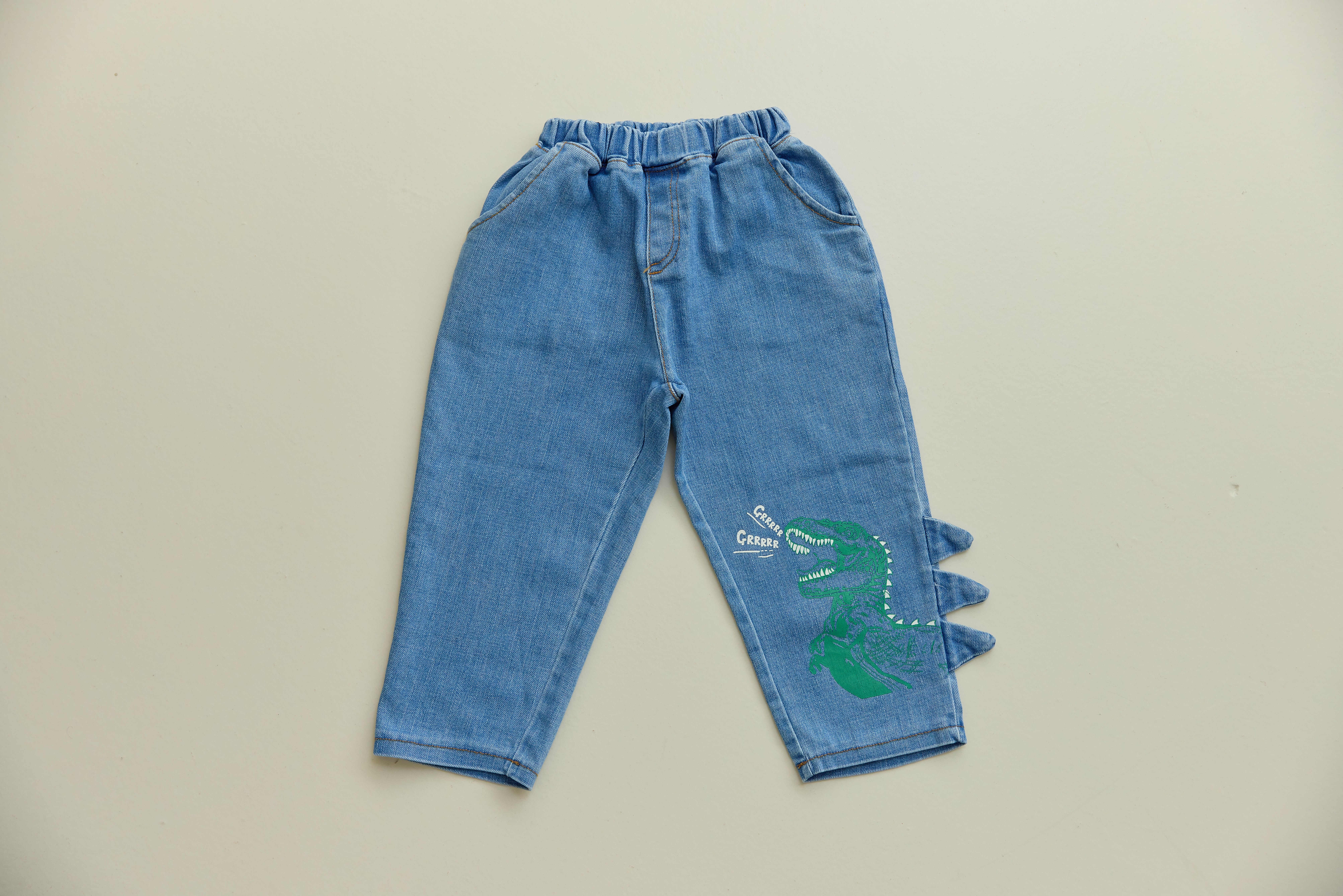 31627淺藍恐龍牛仔褲
