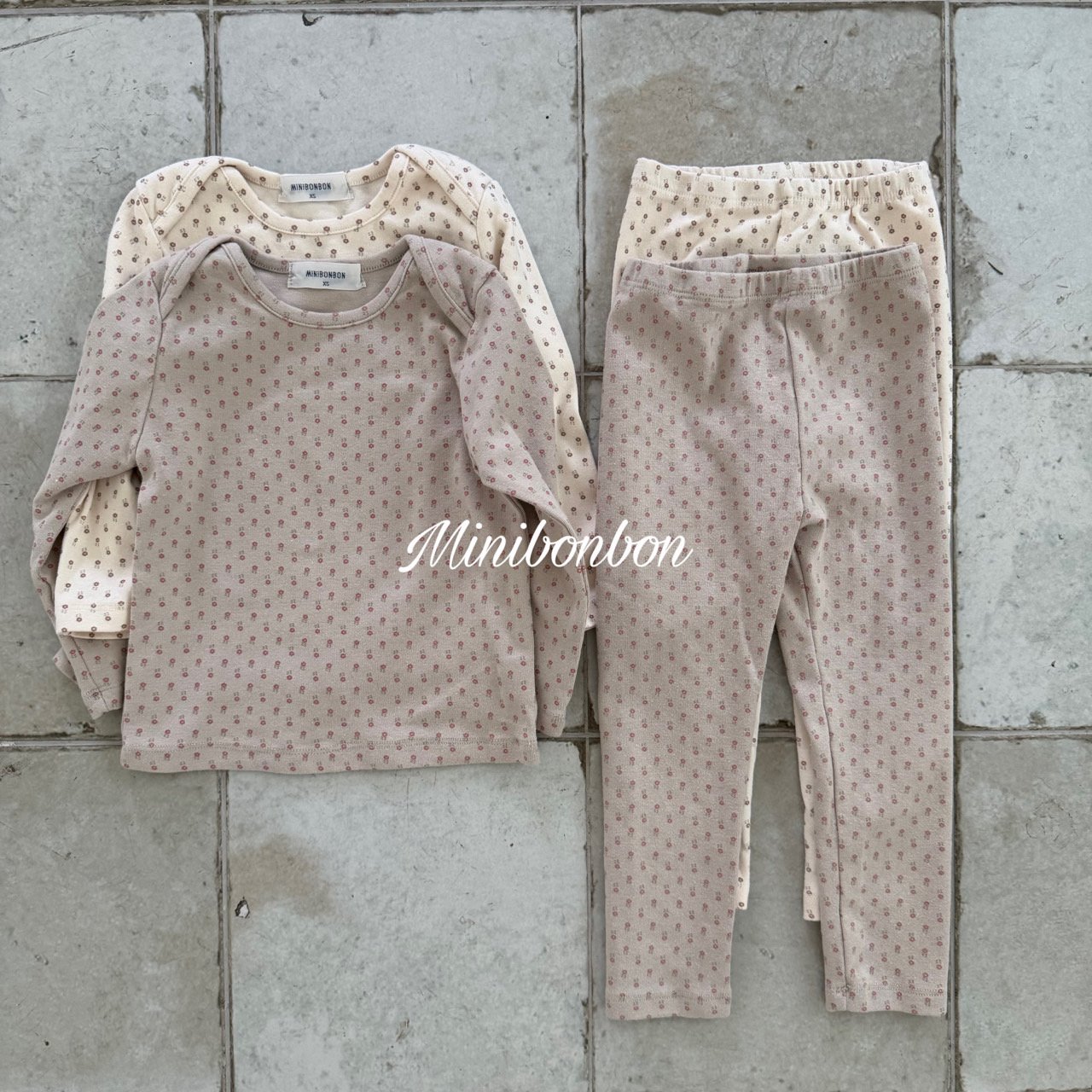 46832花花套裝(兩色)