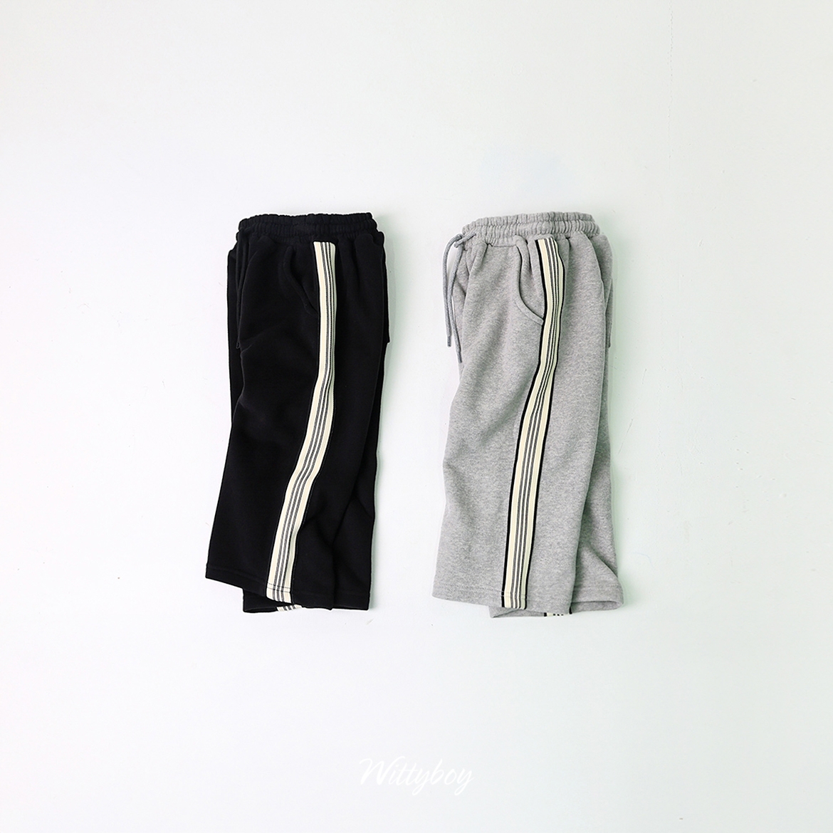 42825側邊線條休閒褲(兩色)