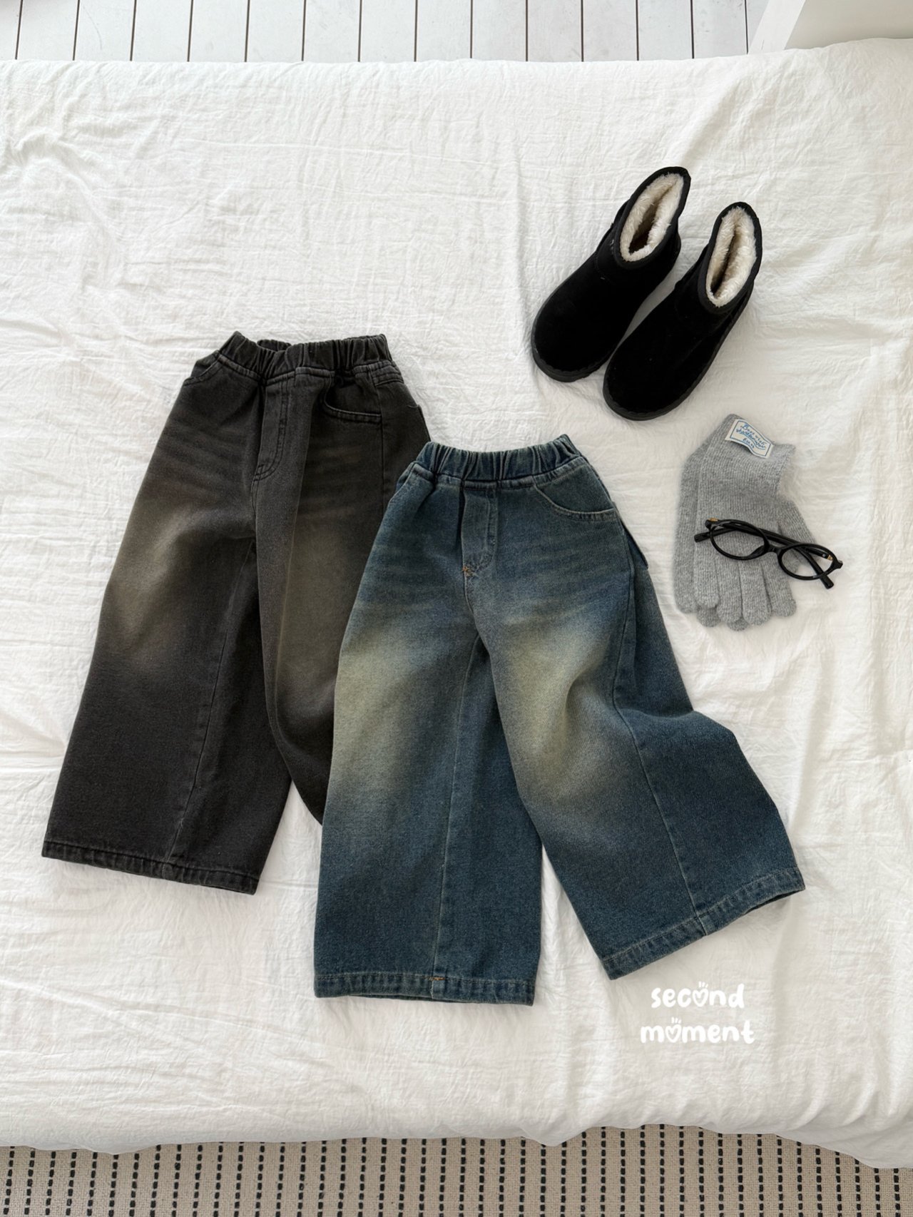 117711刷色牛仔褲(兩色)