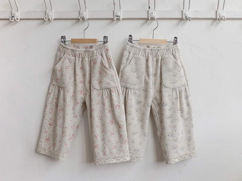 15533溫柔的花褲(兩色)