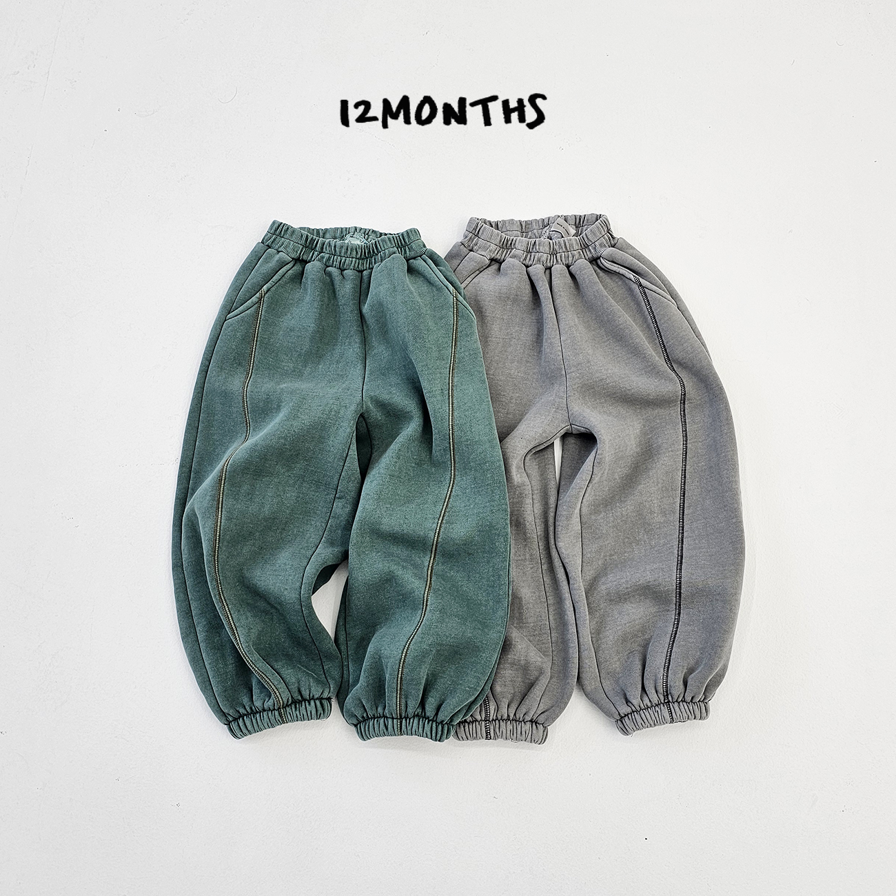 49923線條束口褲(兩色)