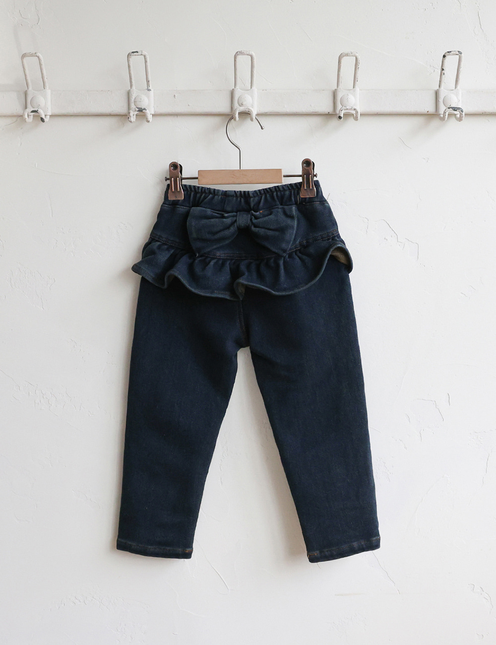 15531造型花邊牛仔褲(兩色)