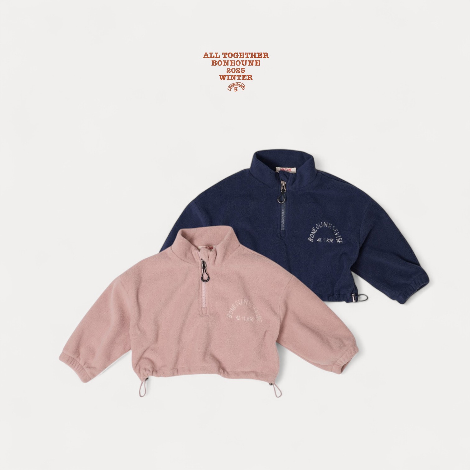 104710立領英文上衣(兩色)