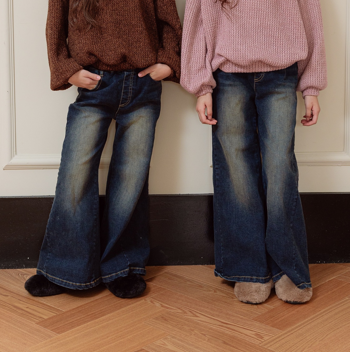 37811刷色牛仔寬褲 37811刷色牛仔寬褲