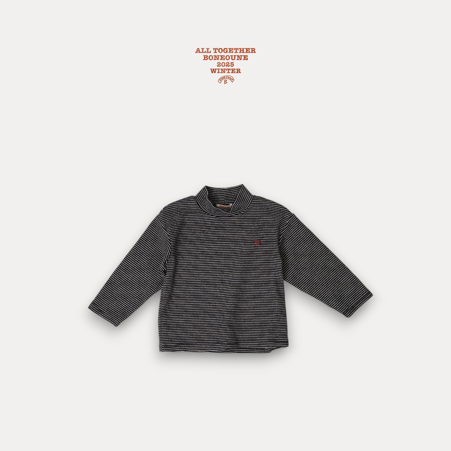 104739立領條紋上衣(兩色)