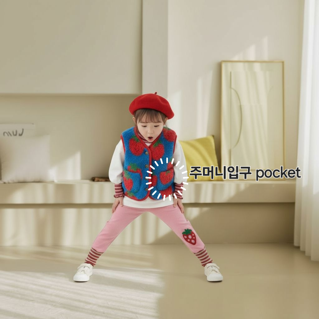 31611草莓背心(兩色)