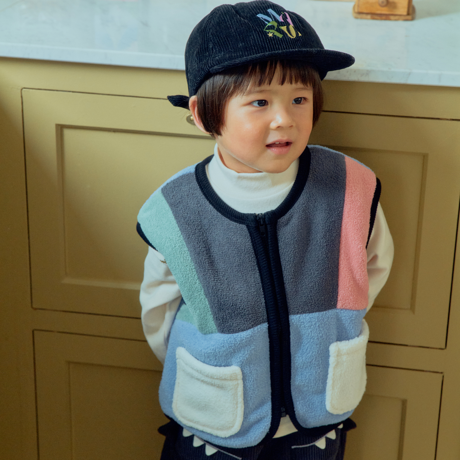 38910拼接背心 38910拼接背心