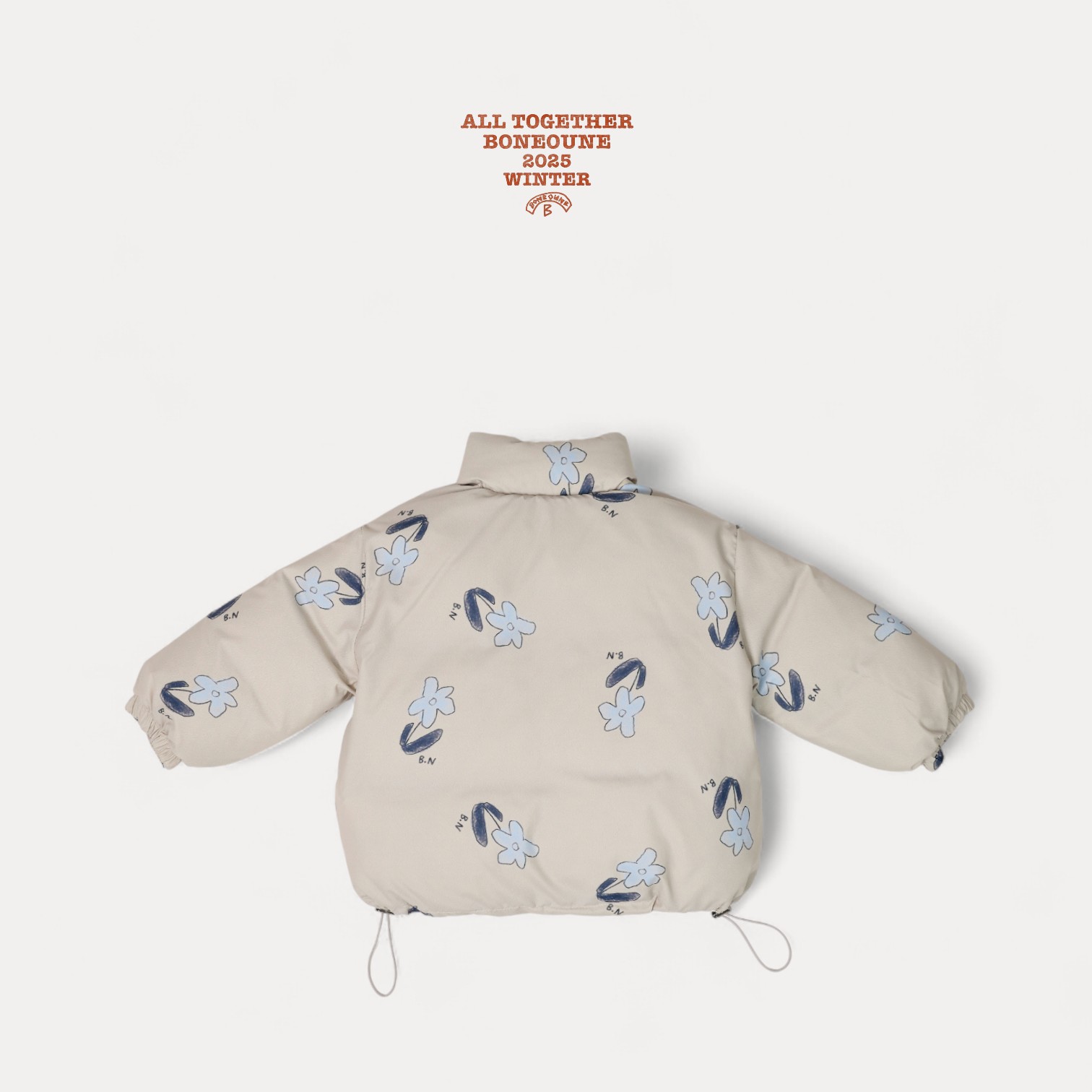 104720花朵鴨絨外套