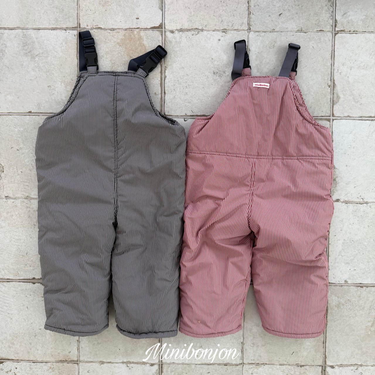 46829直紋連身褲(兩色)