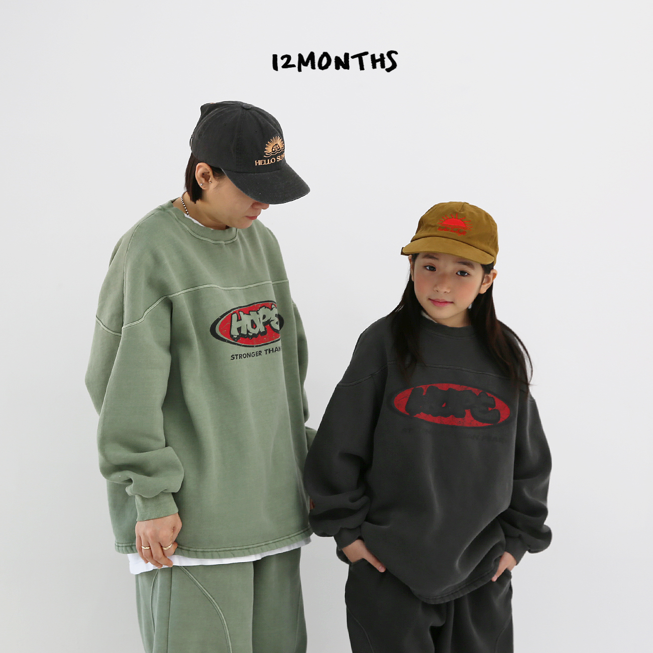 49925親子英文上衣(兩色)