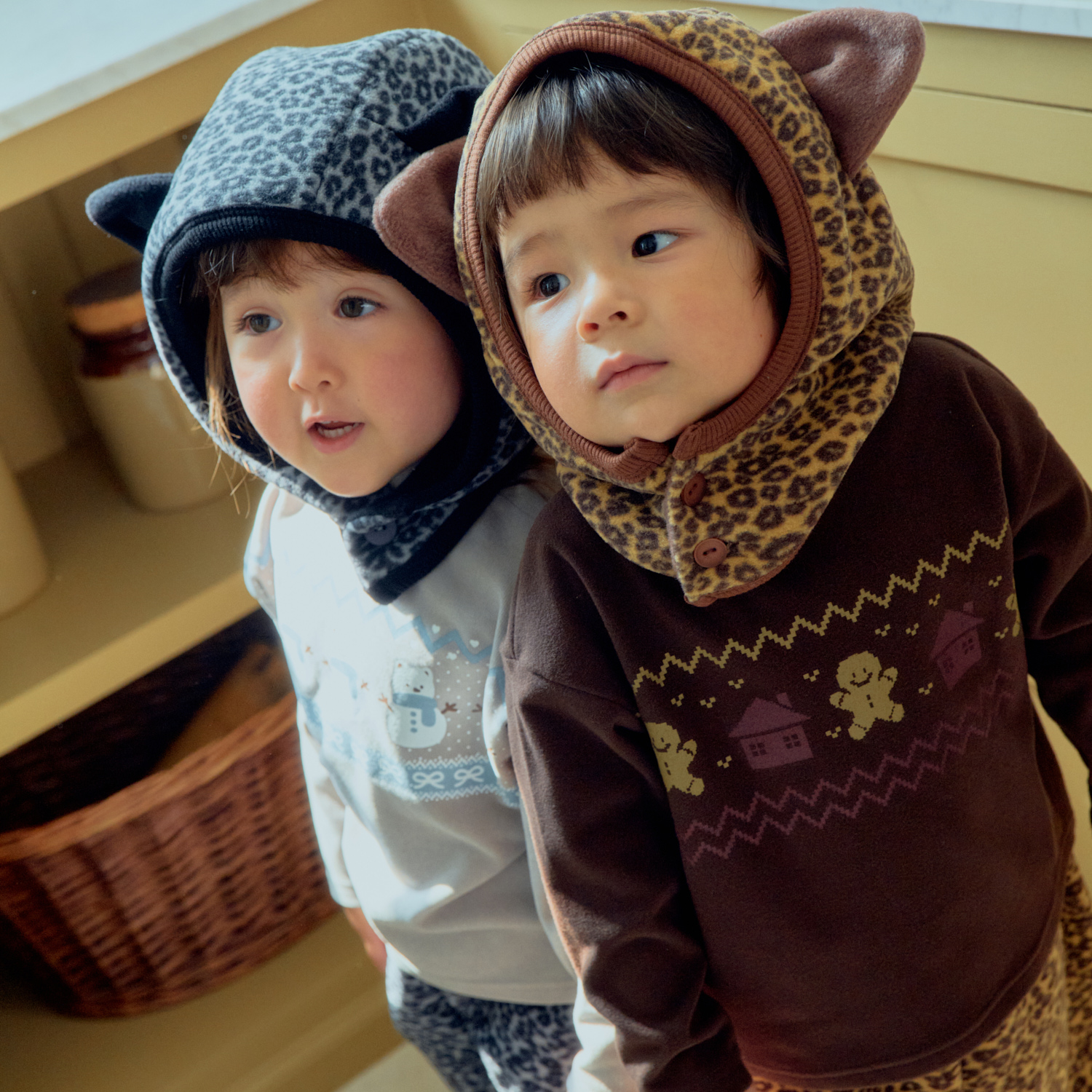 38912小童動物帽(兩色) 38912小童動物帽(兩色)