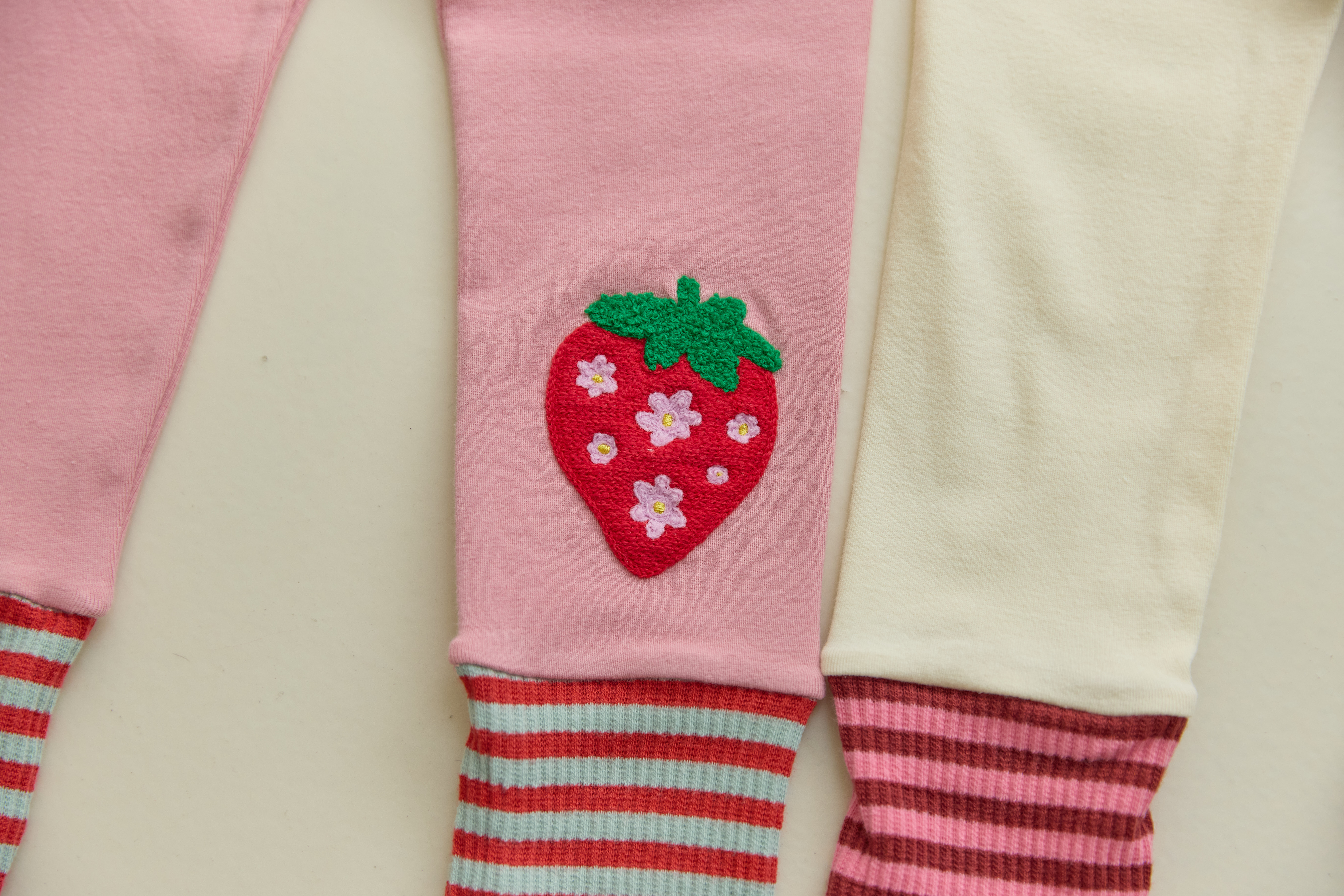 31616草莓條紋內搭褲(兩色)