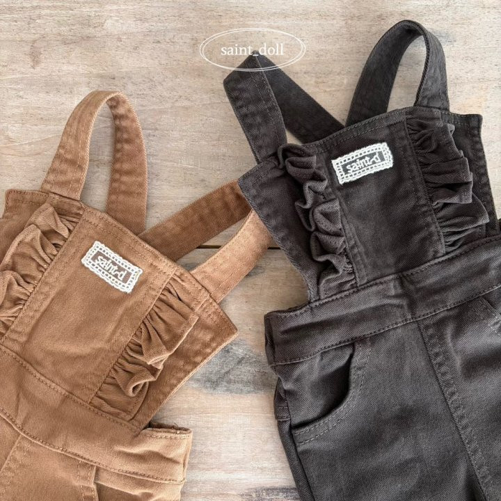 66019荷葉連身褲(兩色)